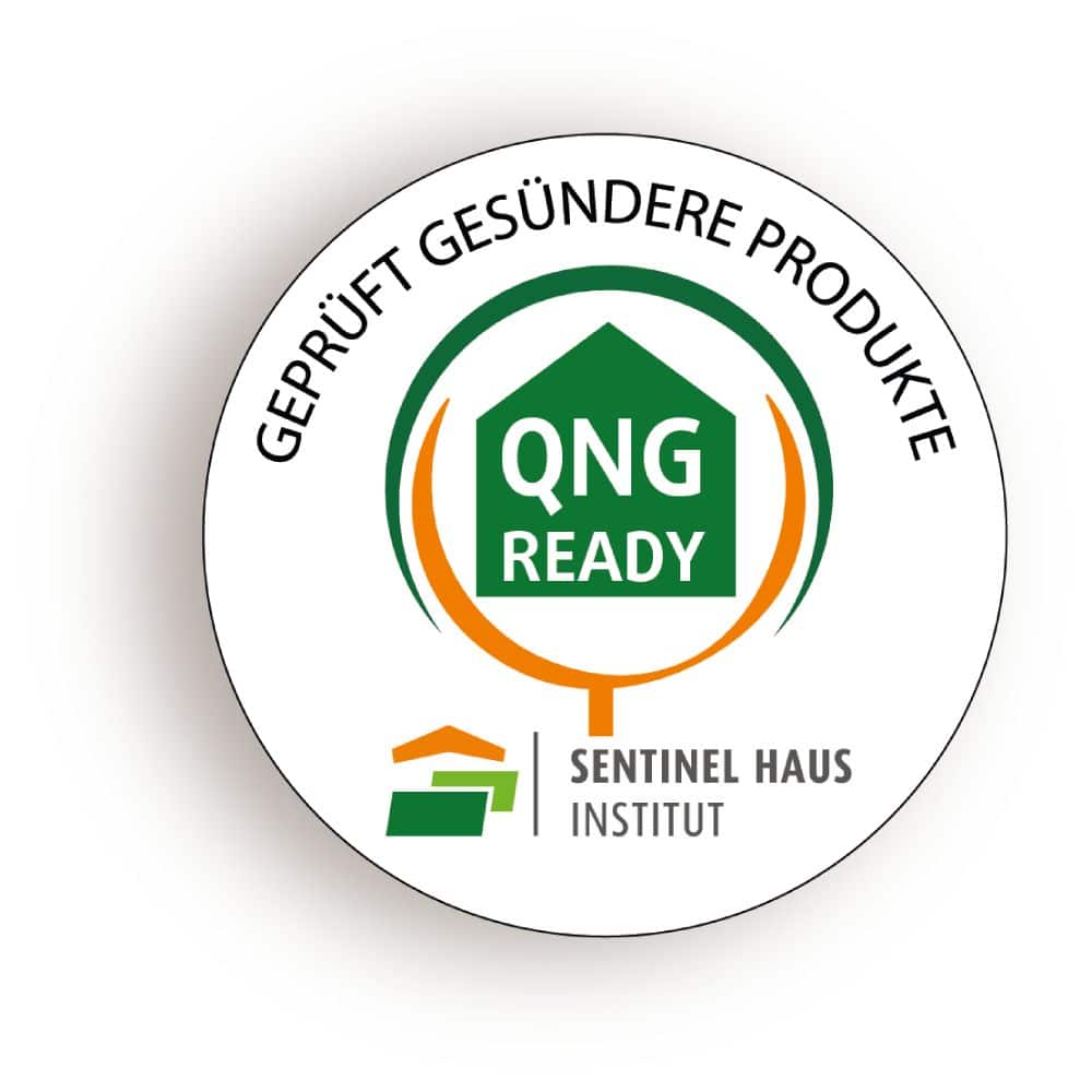 QNG Ready HIRSCH Porozell Dämmprodukte vom Sentinel Haus Institut QNG ready zertifiziert